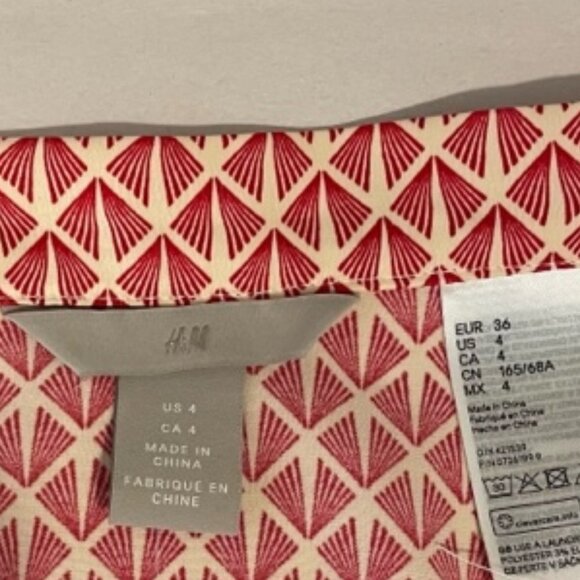 NWT H&M Silky Wrap Skirt Size 4 - Picture 3 of 6